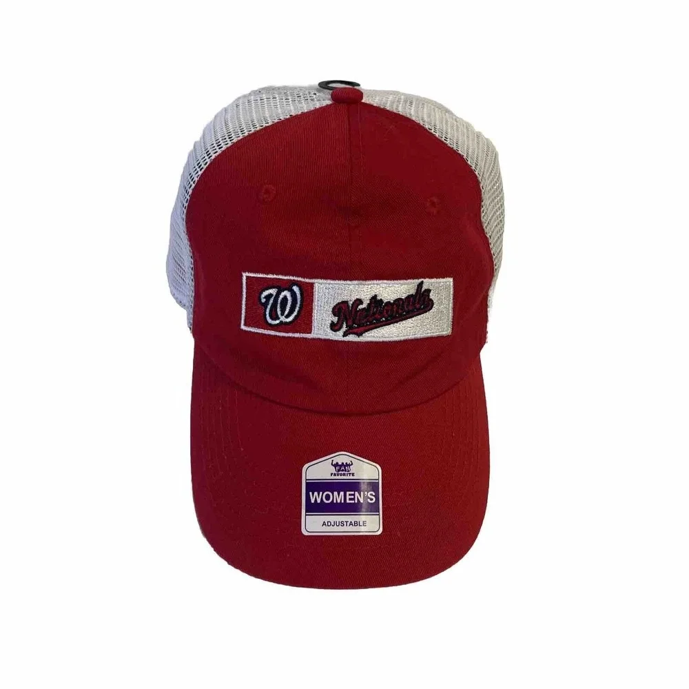 Washington Nationals Womens‎ Fan Favorite Snapback Adjustable Cap/Hat